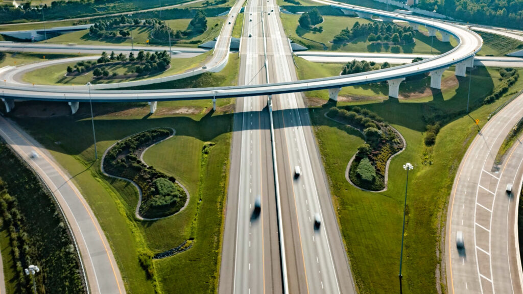 Interstates I-70 and I-75